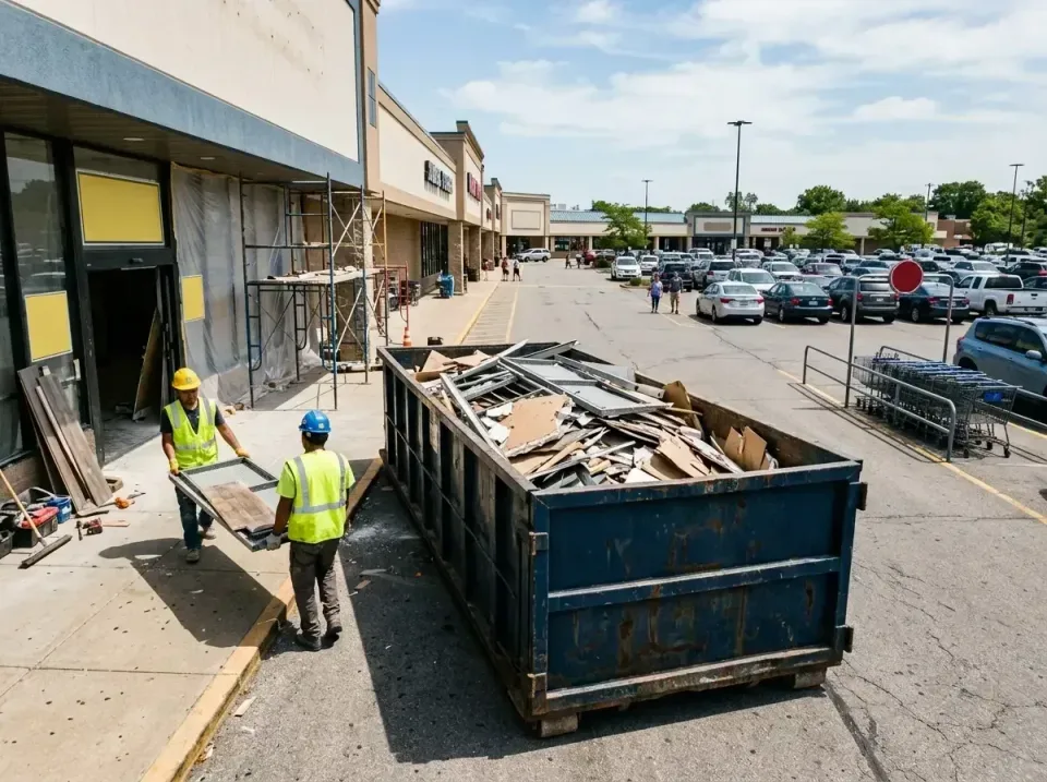 retail-store-renovation-debris-003 — frequently asked questions, Roll-off Dumpster Rentals in Edwardsville, PA